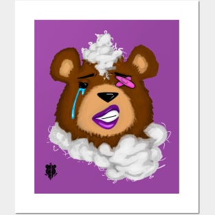 (Female) Damaged Teddy Posters and Art